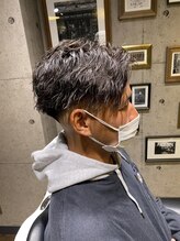 ◆ツイストパーマ◆ロッドに巻きるけるのではなく捻ってかけて立体感をだすスタイル