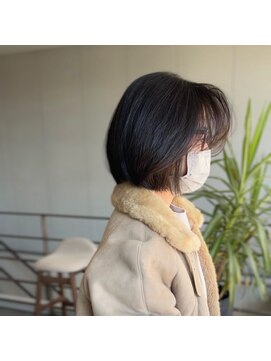 リバレッジ 広尾(Leverage) 大人フェイスレイヤーブラントボブ【広尾/恵比寿】担当:柴崎