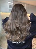 ハイライトカラーバレイヤージュインナーカラーイヤリングカラー