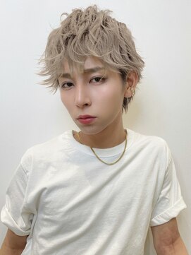 トルネード(TORNADO) 波巻きパーマツイストスパイラルパーマメンズツーブロックt1013