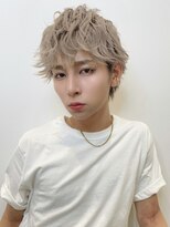 トルネード(TORNADO) 波巻きパーマツイストスパイラルパーマメンズツーブロックt1013