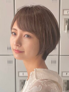 ニーナ せんげん台(nina) 30代40代50代　大人女性/前髪ありショートボブ/ショートヘア