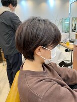 ノットバイベル 大宮(knot by belle)&nbsp;【お客様ヘア】耳かけ丸みショート♪