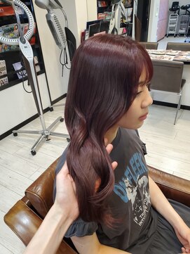 アウラ 小杉店(AULA) ピンクブラウンカラー
