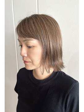 ルーツ ヘア デザイン(roots hair design) 西区新町美容室★roots★大人綺麗なハイライト★白髪ぼかし