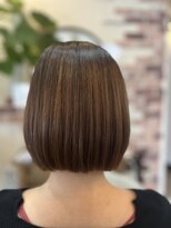 ヘア ナヴォーナ 千代ケ崎店(hair NAVONA) ミニボブ×縮毛矯正