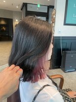 ルナバイルヴェール(LUNA by LeVert)&nbsp;インナーカラーピンク　ハーフインナー