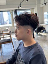 ニュート(Neut )&nbsp;メンズカットスパイキーショートスキンフェードバーバースタイル