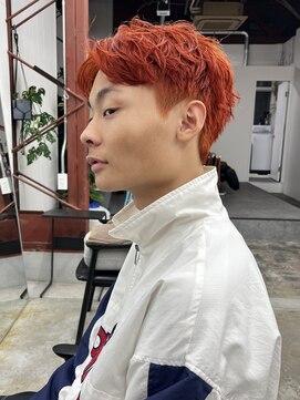 ボウ(BOW) 【BOW style】jinmenusagi風オレンジショート