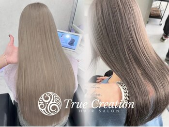 トゥルークリエイション 渋谷(True Creation)の写真/デザインカラーが人気のトゥルクリはケアも充実◎思わず触れたくなる艶感をget☆