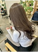 グレージュ/透明感/くすみカラー/20代/30代/40代/髪質改善