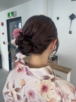 ウル 岡山駅店(ULu.)&nbsp;岡山ヘアセット　浴衣ヘア