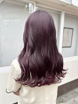 ラレイ ハラジュク(Lalei harajuku) 【白石】ブリーチなしピンクブラウンモーヴピンク艶カラー学割