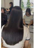 水素カラーでブリーチ毛もツヤツヤ