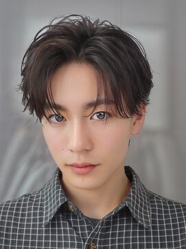 オーシャントーキョー 仙台(OCEAN TOKYO) 韓国コンマショートリバースニュアンスパーマビジネス黒髪