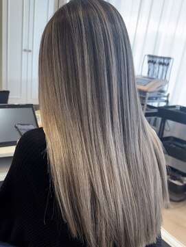 マイラグーン(MY LAGOON) ダブルカラー/バレイヤージュ/白髪ぼかし/韓国風ヘア/髪質改善