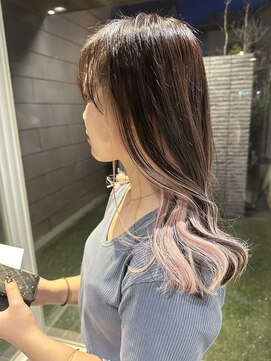 ナンブスカイ(nambu-SKY) 暗髪もオシャレに楽しもう！インナーデザインカラー