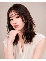 ミラー 武蔵小杉(MILLOR)&nbsp;シースルーバング×艶感くびれミディ
