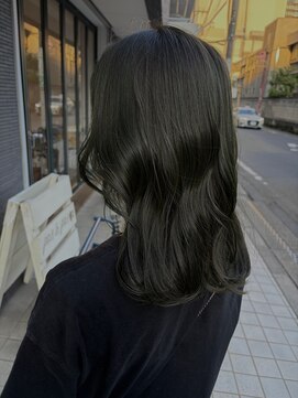 パザパ(pas a pas) ◯モスグリーンとつやカール◯