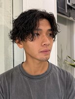 タイドヘア 茨木店(TIDE HAIR)&nbsp;大人色気波巻きパーマ
