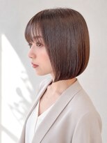 ソレア(SOLEA)&nbsp;20代30代40代50代髪質改善ミルクブラウンナチュラルショート