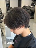 【アイロン風質感】ソフトツイストパーマ