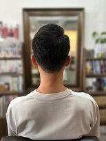 チアロルーチェ(Chiaro Luce)&nbsp;メンズメンズカットセンターパートリクルート刈り上げショート