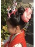 七五三日本髪アップ