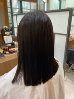 ヘアースタジオ ピース(Hair Studio PEACE)&nbsp;ワンレンスタイル