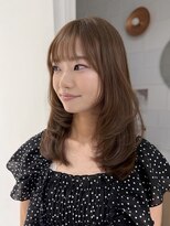 マッシュ 天王寺あべの(MASHU)&nbsp;透明感ベージュ×顔周りレイヤー【天王寺/あべの】