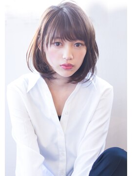 レイラバイアフロート 吉祥寺(Lila by afloat) 【afloat/小笠原剛】まとまるワンカール大人可愛いひし形ボブ
