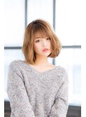 大人可愛い☆王道ナチュラルボブ