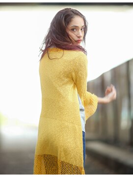 カラーワールド カンナヘアーメゾン(color world canna hair maison) canna外国人風グラデーションCグランジパーマ20代30代40代