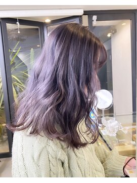 フラム 渋谷(flamme) 【flamme】purple greige