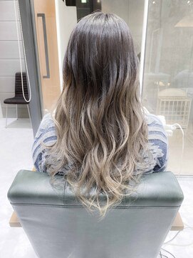 デイズ(days) 夏ヘア原宿 アッシュグラデーションカラー ブリーチWカラー