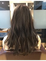 サロン マーニ(salon m ni)&nbsp;ロング×オリーブグレー