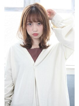 シェルベアー(Shell Bear) 【shellbear 銀座】大人ナチュラル外ハネミディ