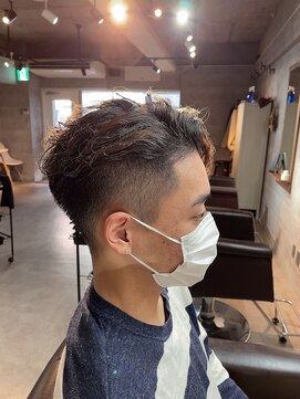 イフ ヘアーサロン(if... hair salon) ☆お客様style☆フェードパーマ