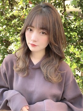 ローラン(ROULAND) 【韓国風】大人可愛いゆる髪セミディこなれヘア