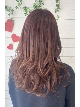 フレア 心 武庫之荘(flare) ルーセントロゼ＊艶髪ピンクカラー