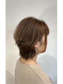 ヘアートラム(HAIR TRAm.) ネオウルフ×メッシュグレイカラー