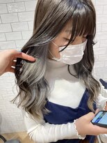 ループウエスト(LOOP WEST)&nbsp;ホワイトインナーカラー