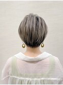 コンパクトショート　バレイヤージュ　8/5
