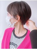 【morio原宿】くびれショート　ベリーショート40代　前髪あり