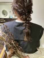 セブンベルベット(7 Velvet)&nbsp;ぽこぽこ編みおろし