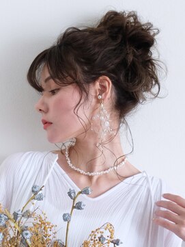 アルバム 池袋(ALBUM) ふわふわおだんご_大人ガーリーチョコレートプリカール_78631