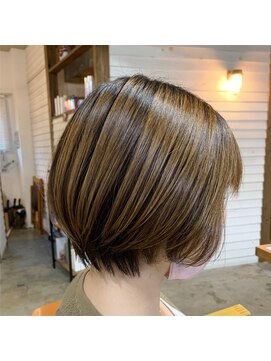 カフーヘアー 本店(Cafu hair) “丸みショート◎”