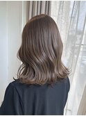 ブリーチなしミルクティーベージュ×透明感×大人かわいい
