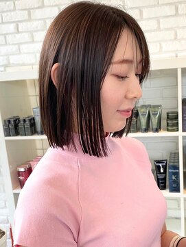 ディフィーノ 青山(DIFINO) 【DIFINO 青山】艶髪◇ぷつっとボブ [ビフォーあり]