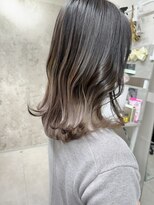 ヨペ(yeope)&nbsp;【バレイヤージュ】ミルクティーベージュグラデーションカラー